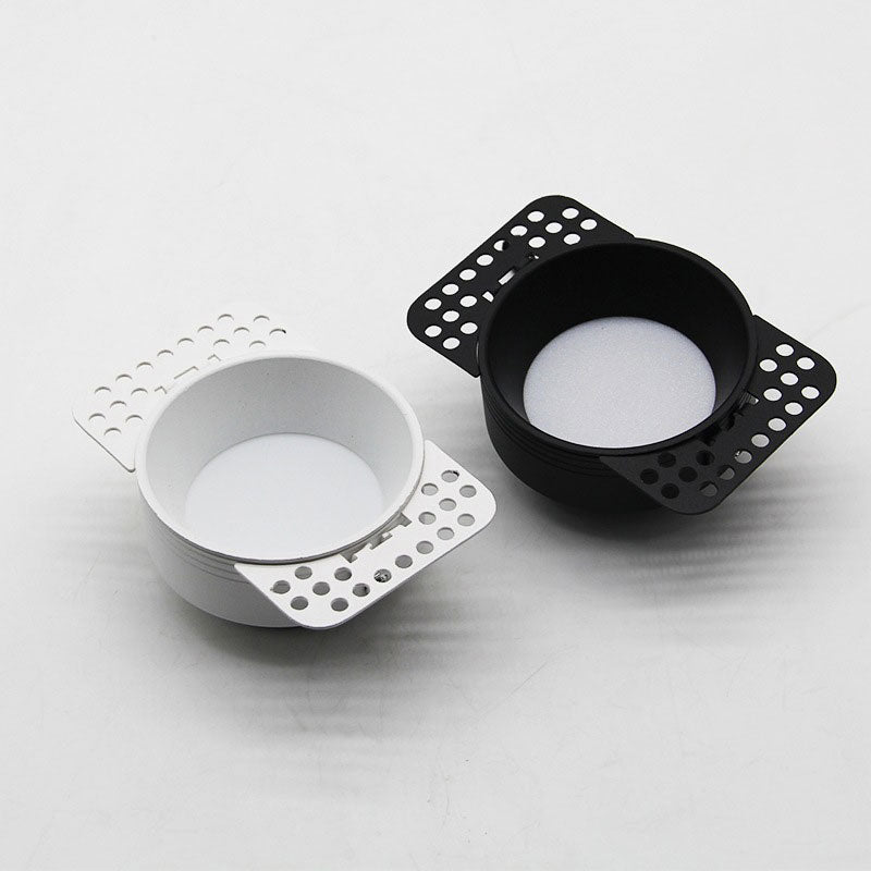 AC220V Recessed Anti Glare LED Downlights 7W 9W 12W Frameless LED Ceiling Spot Lights Background Lamps Bedroom Indoor Lighting