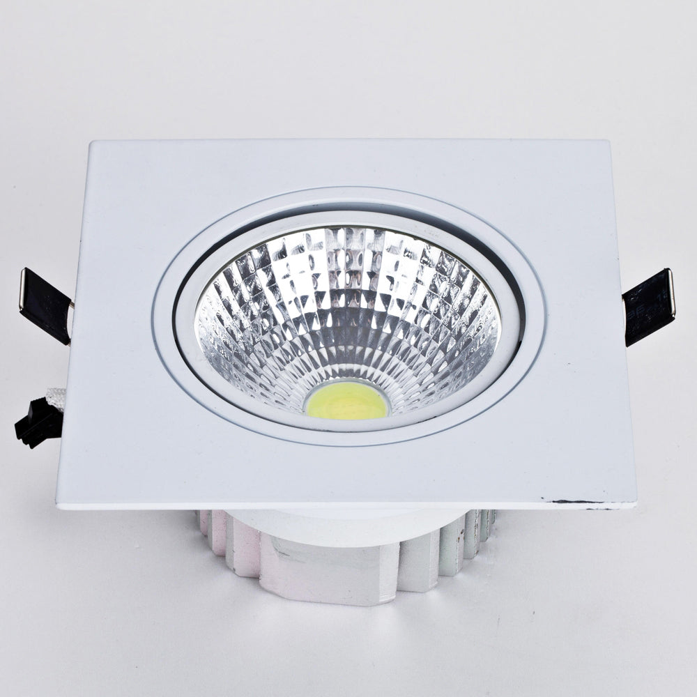 Ceiling Lamp 7W 9W 12W AC110V 220V LED Spot light Recessed decoration LED Dimmable Bright Square Downlight