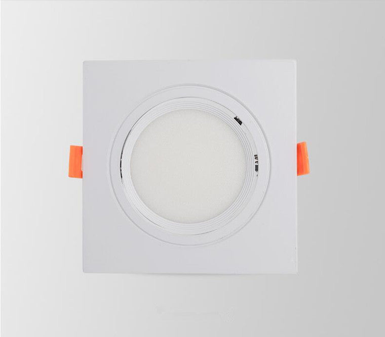 Dimmable Square Recessed COB LED Downlights 7W 9W 12W 18W 24W LED Ceiling Lamps AC85-265V LED Ceiling Spotlights Indoor Lighting