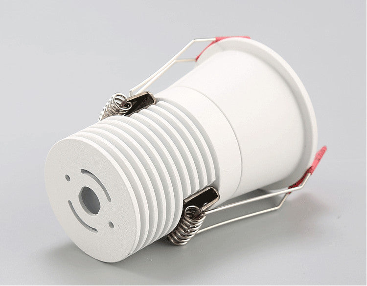 Anti Glare Dimmable COB LED Downlights 5W/7W/10W/12W LED Ceiling Spot Lights Warm Cold White Background Lamps Indoor Lighting