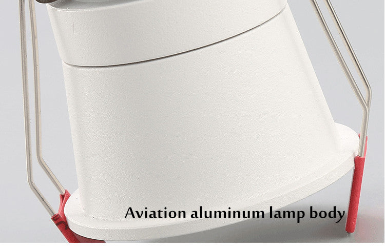 Anti Glare Dimmable COB LED Downlights 5W/7W/10W/12W LED Ceiling Spot Lights Warm Cold White Background Lamps Indoor Lighting