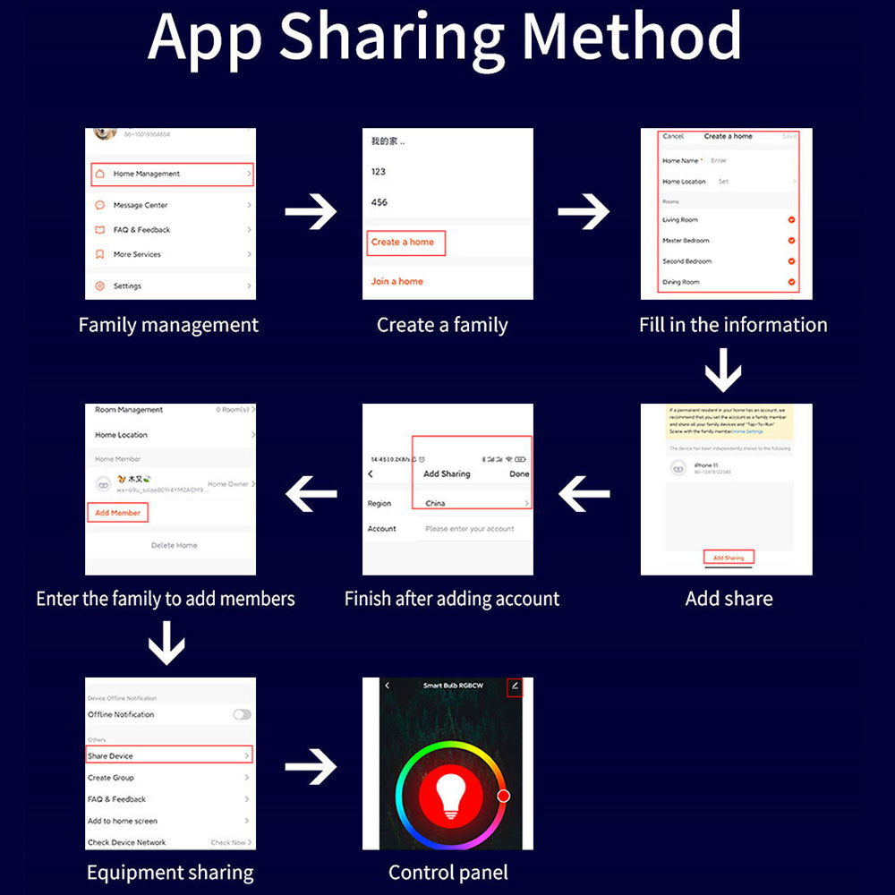 LED Downlight WiFi TUYA Smart Leben Dimmen Spot Bluetooth lampe 7W 9W 15W RGB Ändern Warme Kühlen licht Arbeit mit Alexa Google