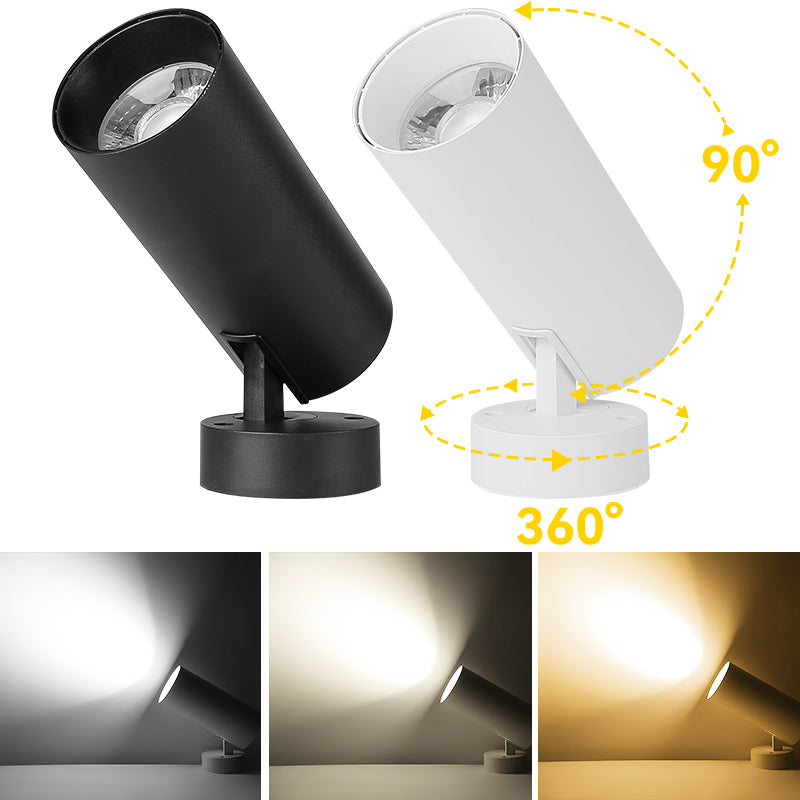 Foldable Led Downlights Lamp 220V 40W Led Spot Light Surface Mounted Spotlight Lamp Led Lighting Fixture for Living Room Kitchen