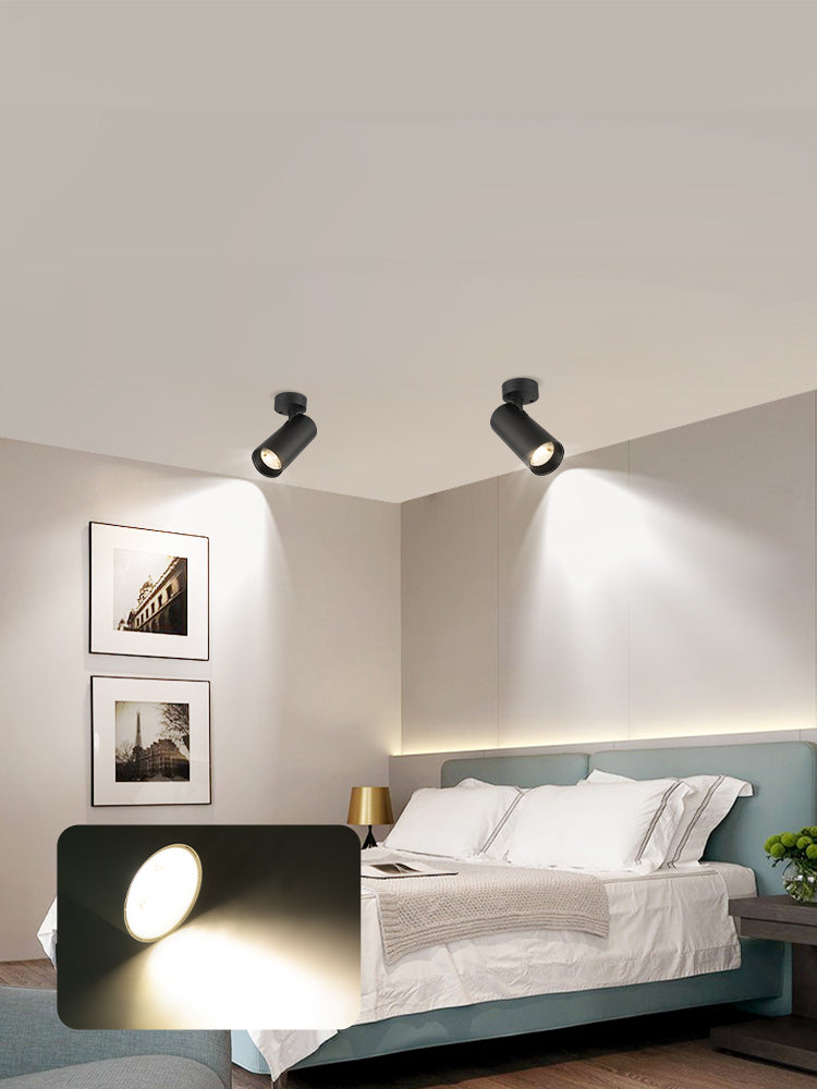 Foldable Led Downlights Lamp 220V 40W Led Spot Light Surface Mounted Spotlight Lamp Led Lighting Fixture for Living Room Kitchen