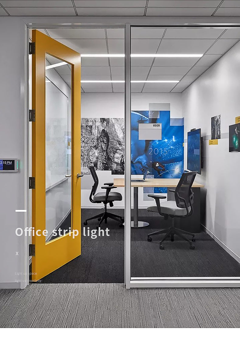 Saiyo LED Strip Light Aluminum Ceiling Profile Spot Downlight Linear Lamp AC85~265V Long Recessed Panel light