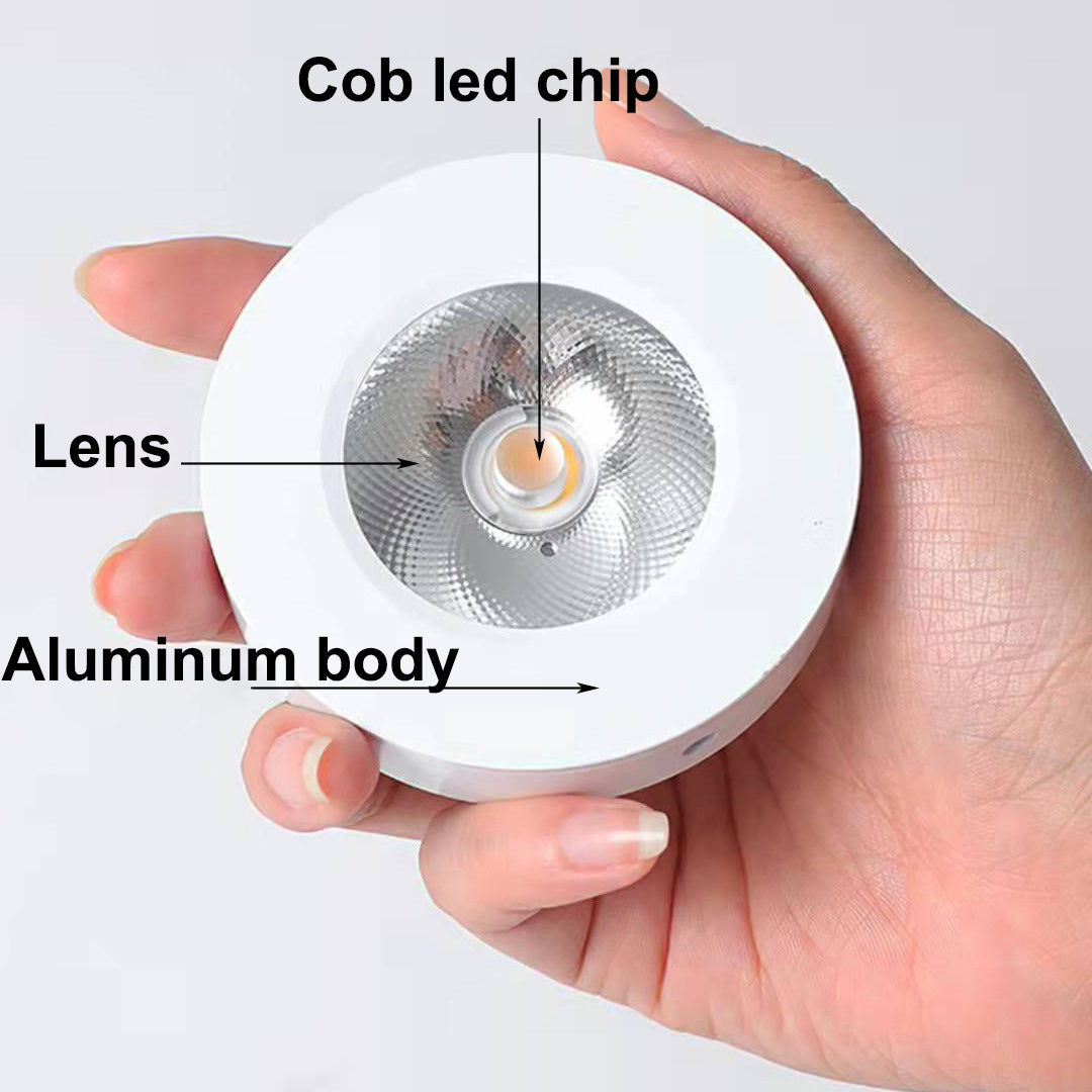 Surface Mounted 5W 7W 10W led downlight Ceiling Lamps Ultra Thin Driverless cob led spot lights 220V indoor Ceiling Fixtures