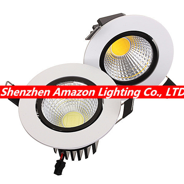 LED Downlight recessed LED COB Down Light with driver 85-265V 10 PCS 12W COB ceiling lights