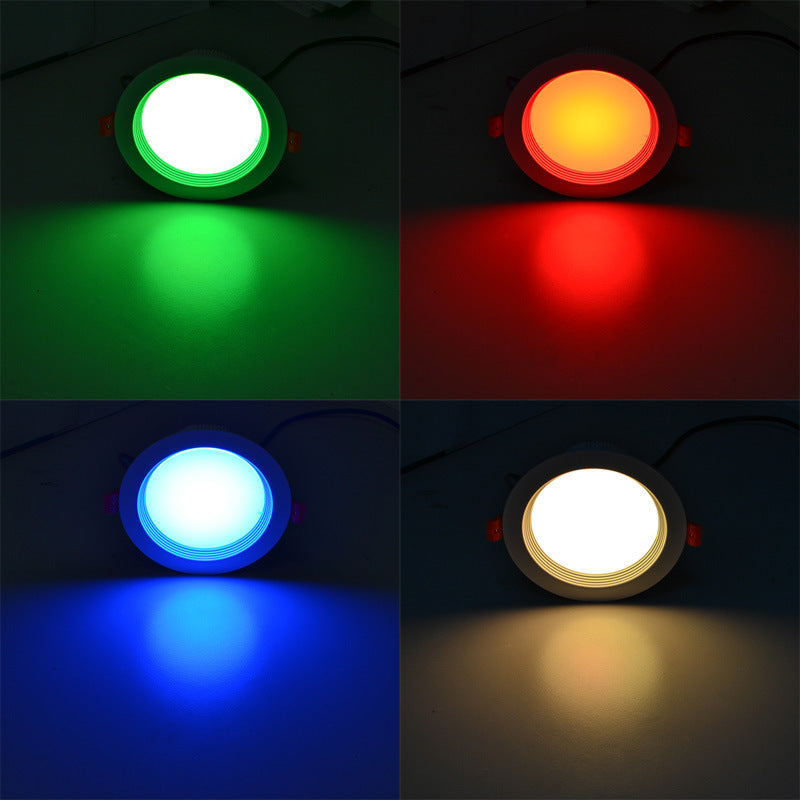 Smart Downlight Retrofit Recessed 4inch Alexa Echo Plus Google Home Philips SmartThings Smart 7W 10W 15W Ceiling Lighting