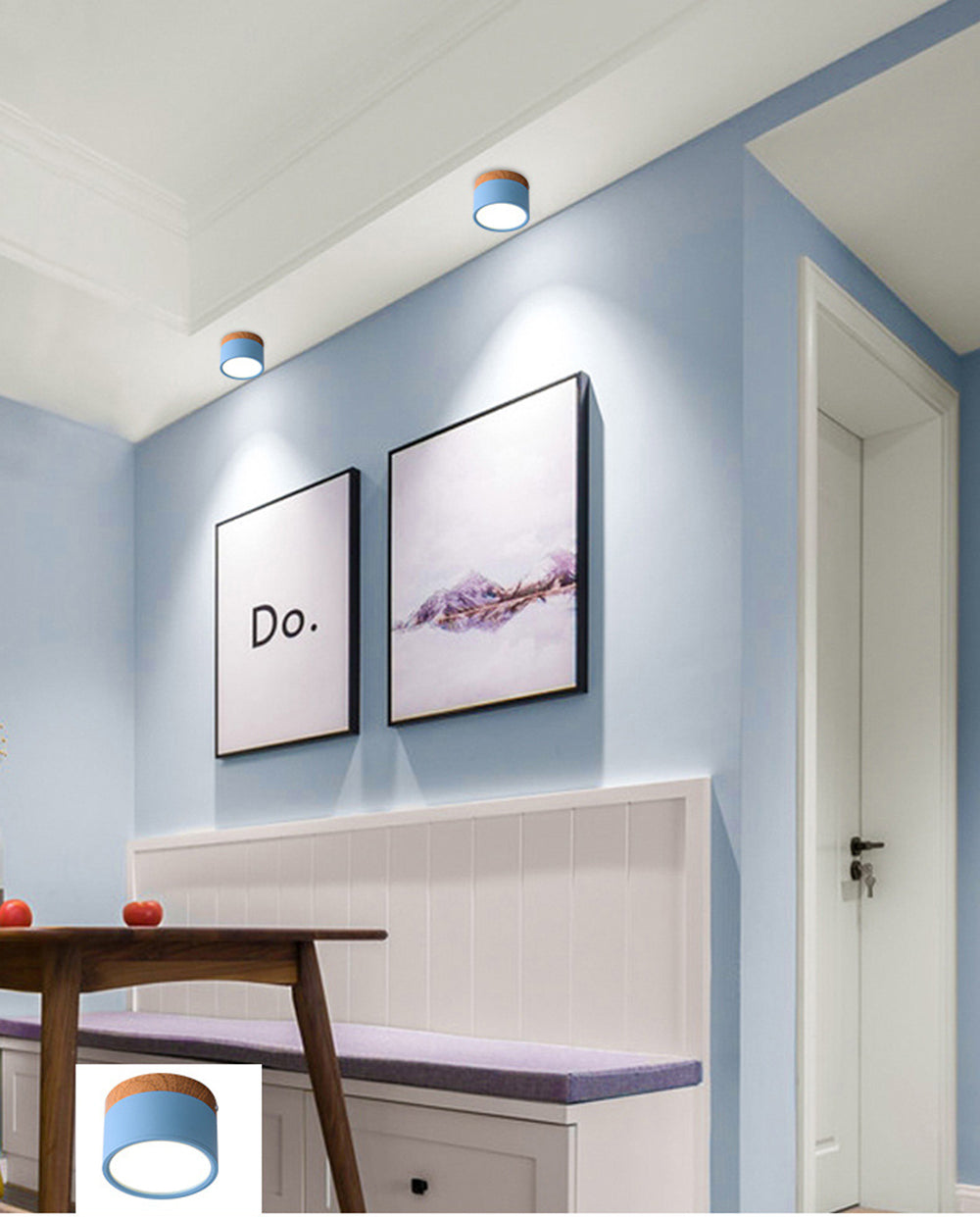 Surface Mounted LED Downlight Bedroom Living Room Aisle Corridor Ceiling Light Indoor Lighting Modern Minimalist LED Spotlight