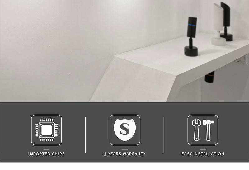 Surface Mounted LED Downlight Side Guide Light Lamp for Ceiling 5W 7W 9W 12W 15W 8Pcs Led Spot Lights Fixtures Indoor Lighting