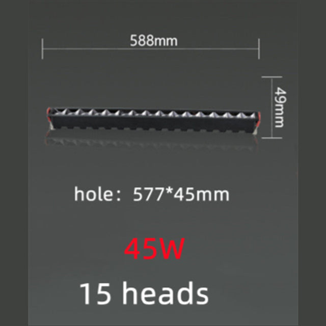 Commercial LED Downlight Square Linear Mini Spot Light 3W 9W 12W 15W 24W 27W 30W 45W Living Room Bedroom Clothing Ceiling Light