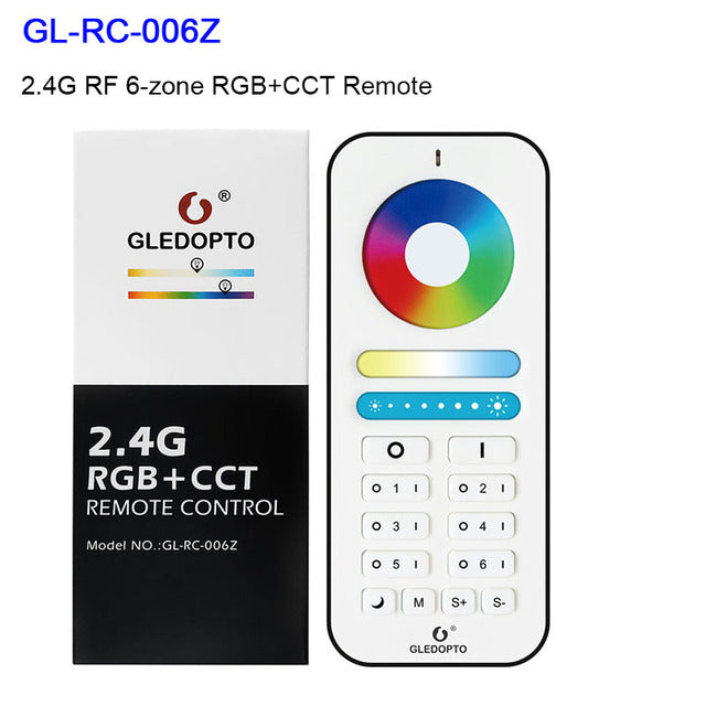 Zigbee 3.0 Pro RGB+CCT 6W 9W 12W LED Downlight IP44 IP54 Ceiling Light Compatible with Tuya APP RF Remote Voice Control