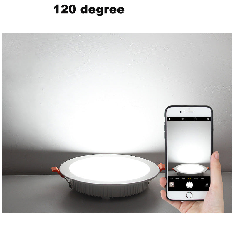 LED Downlight 3W 5W 7W 10w 15W 20W Aluminum 220v Recessed Spot Down Lamp 3/4/6Inch Bedroom Kitchen Indoor Decor Black White