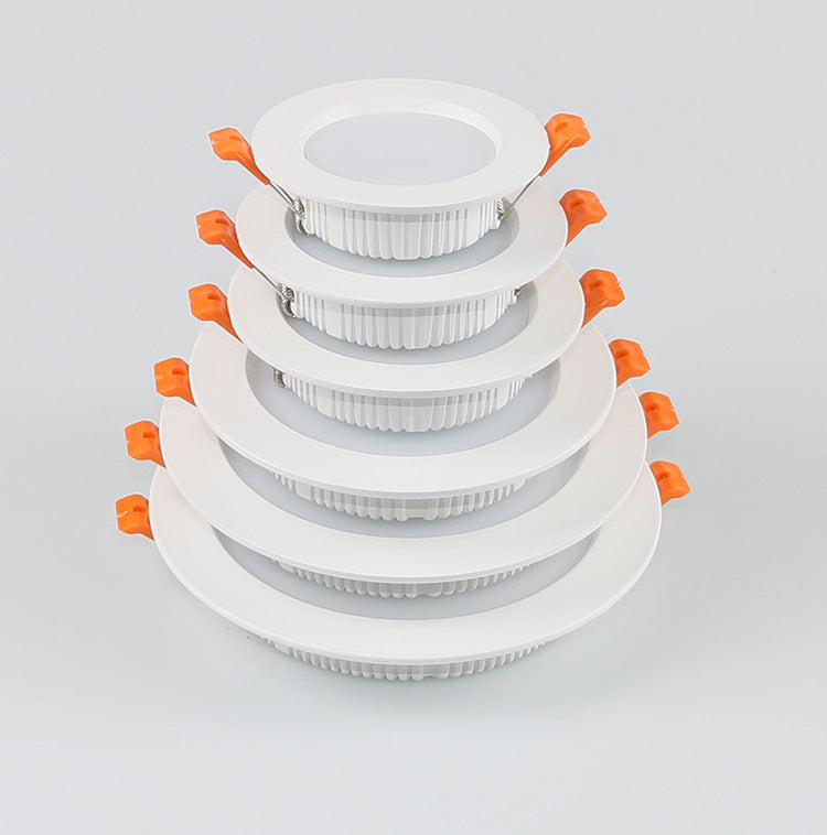 LED Downlight 3W 5W 7W 10w 15W 20W Aluminum 220v Recessed Spot Down Lamp 3/4/6Inch Bedroom Kitchen Indoor Decor Black White