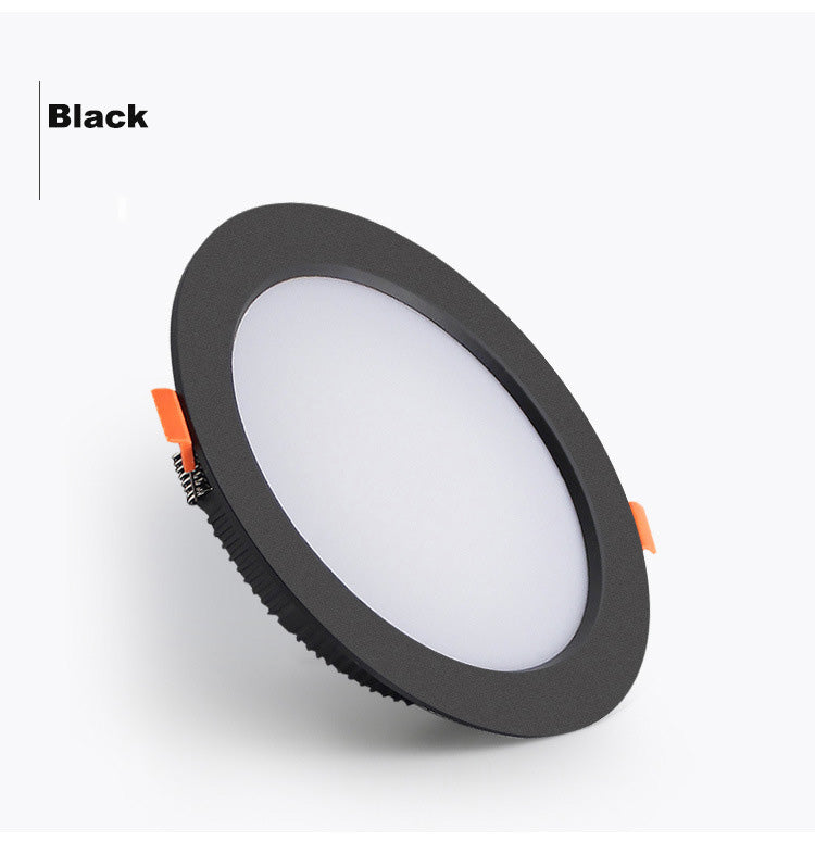 LED Downlight 3W 5W 7W 10w 15W 20W Aluminum 220v Recessed Spot Down Lamp 3/4/6Inch Bedroom Kitchen Indoor Decor Black White