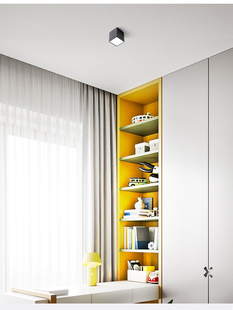 Surface Mounted Quare 9W 12W 15W 20W 30W LED Cube Ceiling Downlight For Room/Corridor/Hallway COB Spot Light Indoor Lighting