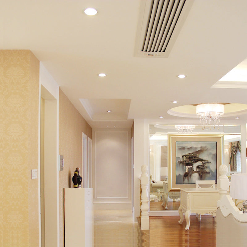 4 Pcs LED Downlight Ceiling Spot 7W 9W 12W 15W 18W 3W 5W 220V Round Recessed Lamp 230V 110V Bulb Bedroom Kitchen Indoor Lighting