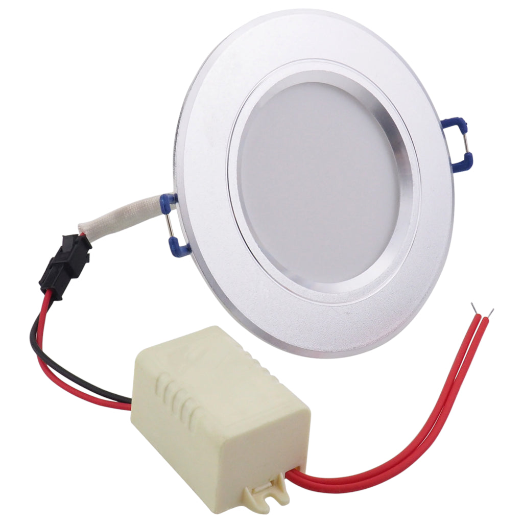 LED Downlight 6 LED Recessed Round 6pcs/lot LED Ceiling Lamp AC 220V Indoor Lighting Warm White Cold White Spot Light