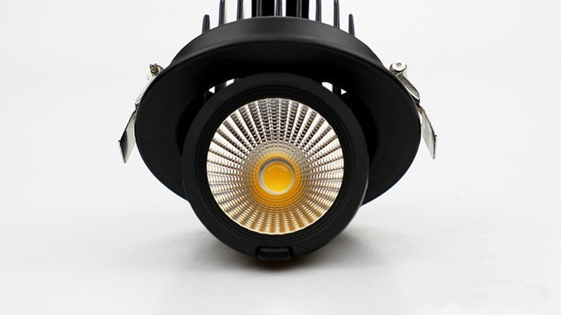 Recessed LED Downlight Angle Adjustable Built-in LED Spot light Encastrable AC220V White Black 5W 7W 10W 20W for Indoor Lighting