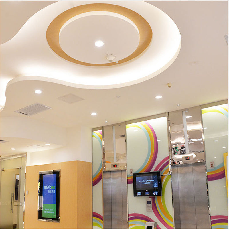 LED Downlight 6W 12W Recessed Downlight Hotel Project LED Home Improvement Spotlight Living Room Ceiling Ceiling Light