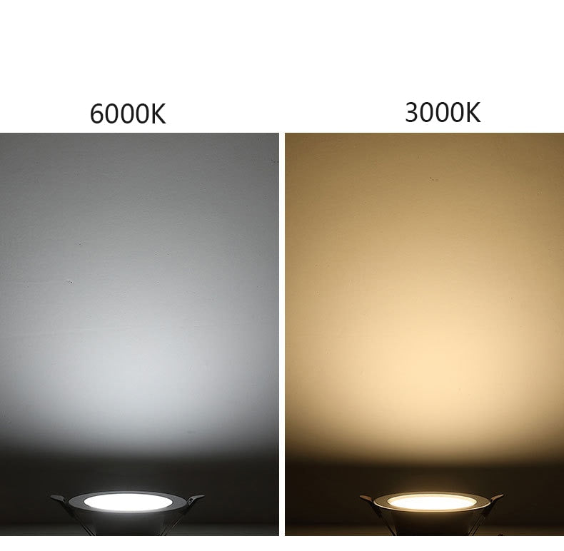 LED Downlight 6W 12W Recessed Downlight Hotel Project LED Home Improvement Spotlight Living Room Ceiling Ceiling Light