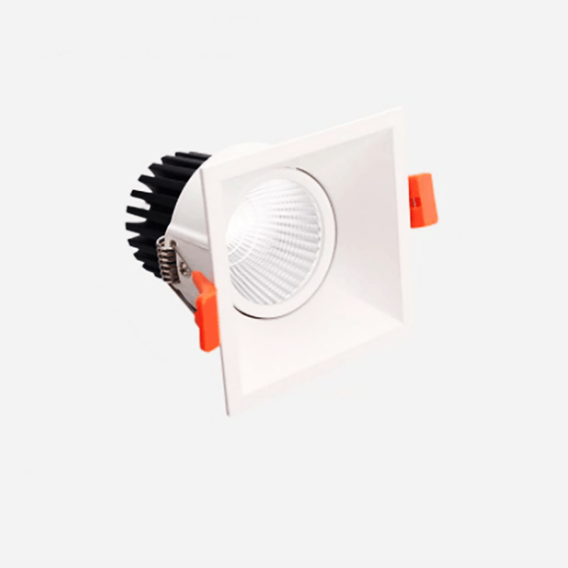 LED Square Downlight Dimmable COB Ceiling Light 7w 12w 85-265V Spotlight for Bedroom Living Room Indoor Lighting