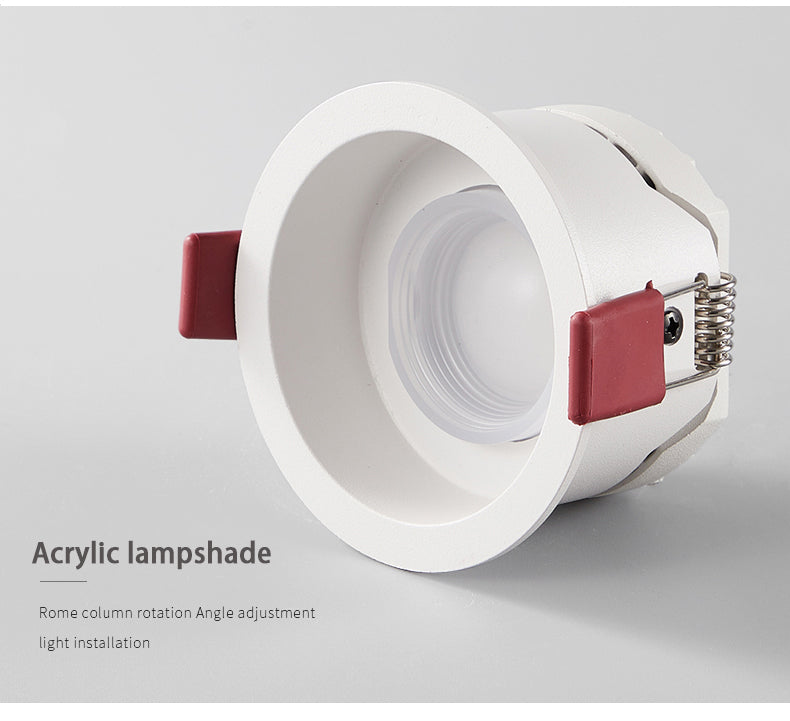 Recessed Anti-glare LED COB Downlight 7W 10W Dimmable 85-265V Ceiling Lamp Spot Light 12W 15W Home Living Room Bedroom Lighting