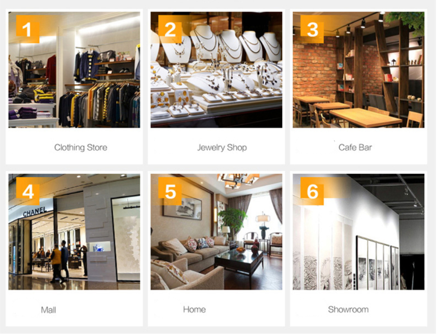 Super Brightness AC 85-230V Square Surface Mounted LED COB Dimmable Downlights 10W 15W 2X10W 2X15W LED Ceiling Lamp Spot Light