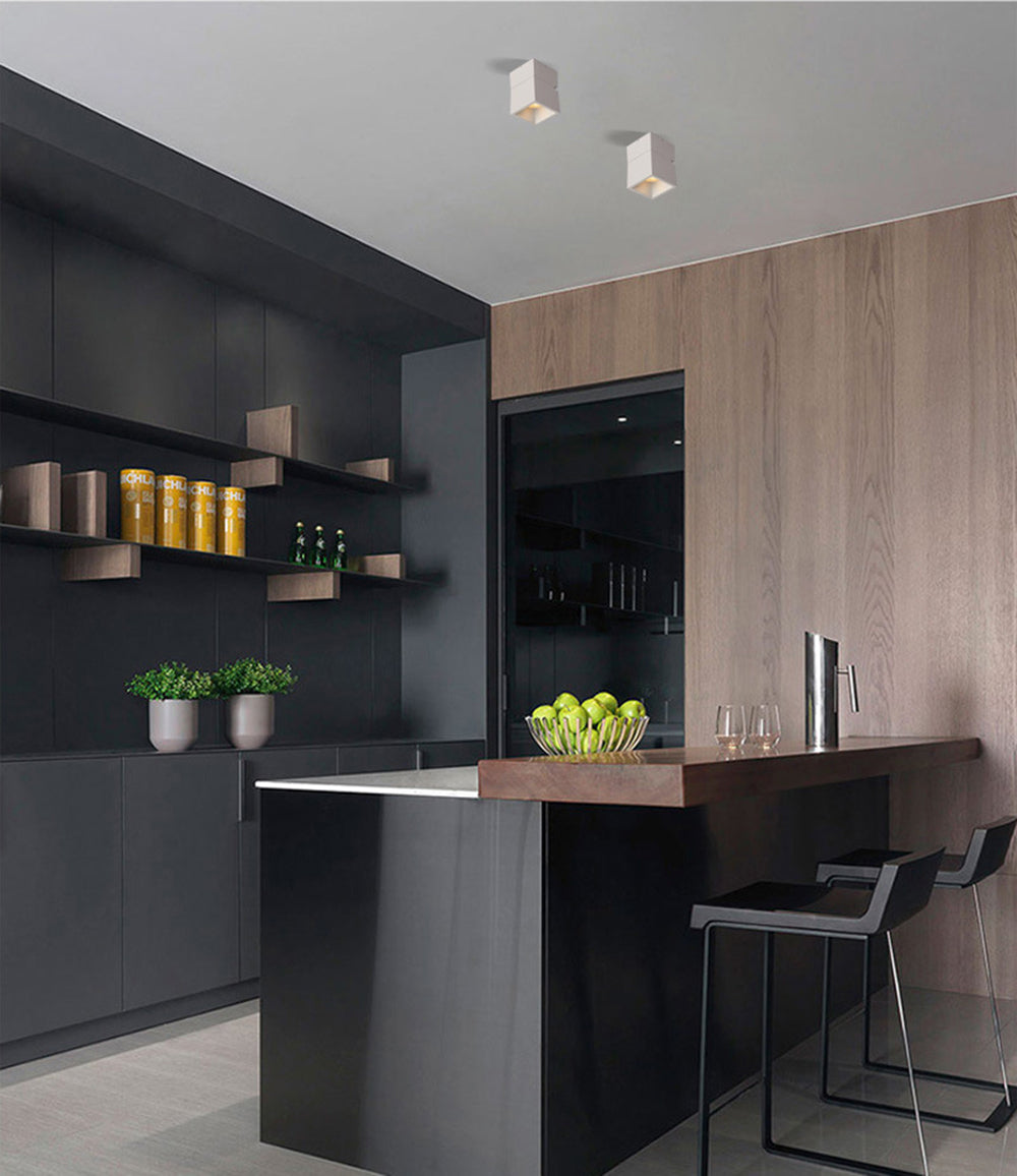 Surface Installation Home Lighting Modern Folding 7W 12W LED Downlight Bedroom Living Room Ceiling Spotlight Adjustable Angle