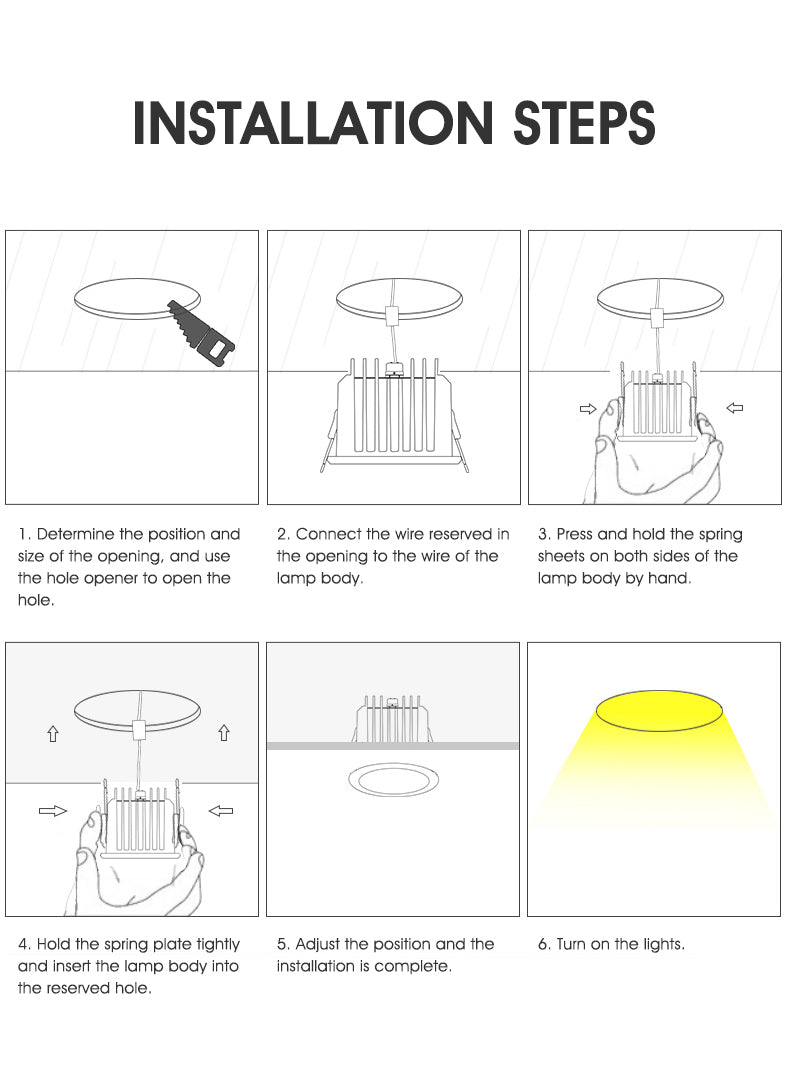 SCON LED Downlights Waterproof IP44 Lamp Ceiling Recessed 7W Safety voltage Recessed LED Lamp Spot Light for Boat for Bathroom