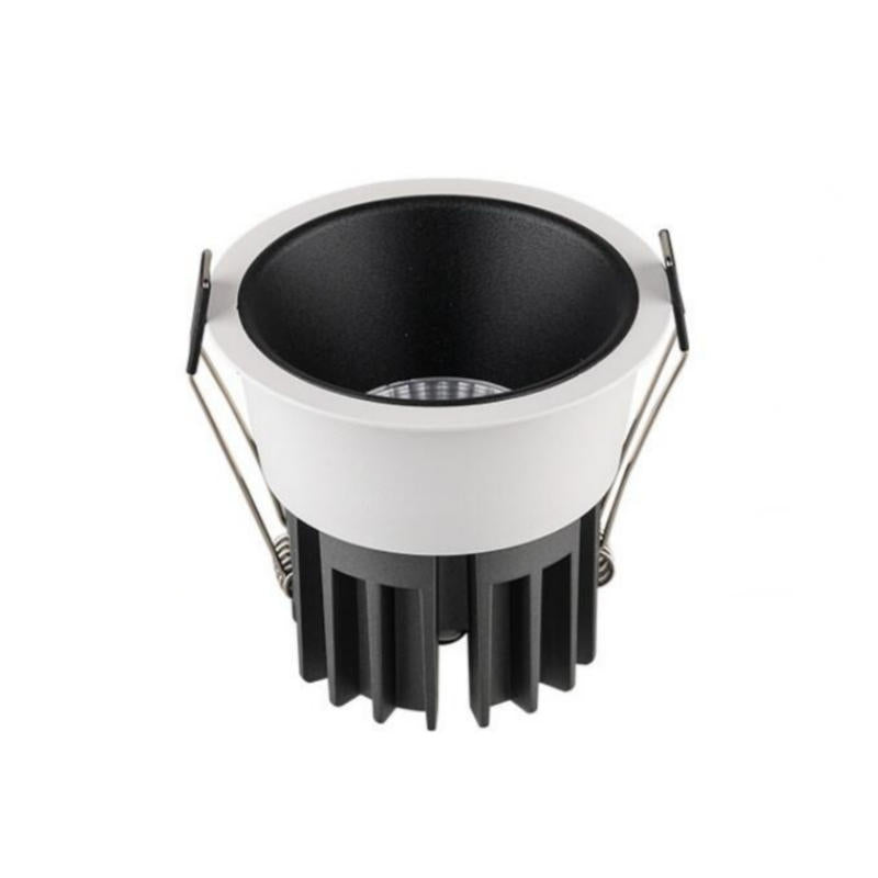 Dimmable LED Downlight AC85-265V Recessed 10W COB LED Spot Light Ceiling Lamp Light for Indoor Lighting White Body