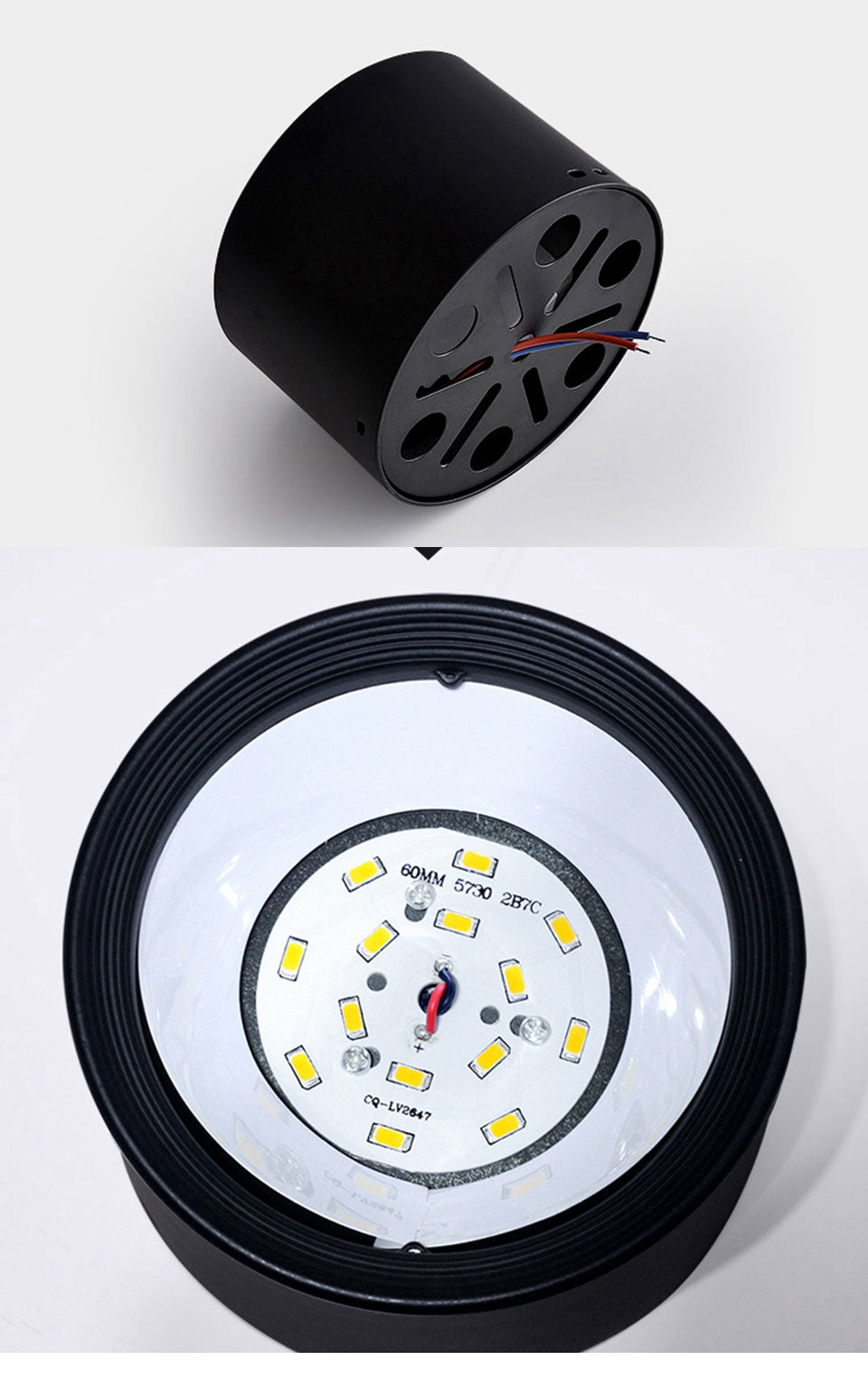 LED Chandelier Light 4pcs Surface Mounted 5W 7W 9W 12W 15W 18W LED downlight Open Mounted LED Ceiling Lamps AC85-265V 110V