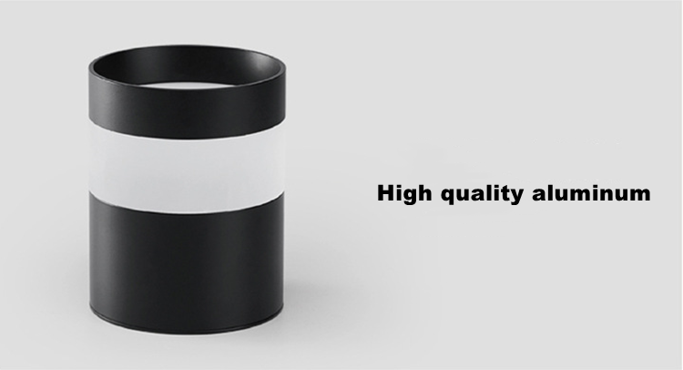 ACETIDE Surface Mounted LED Downlight Round Ceiling Downlight Black/White Soft Light Led Spot Lights Ceiling Fixtures