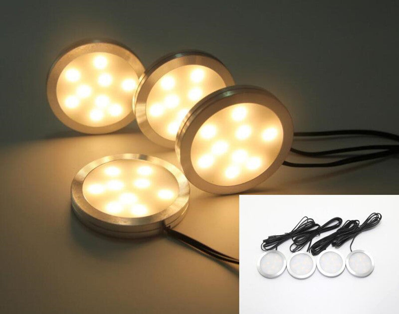 High Power 8W LED Downlights Indoor Lighting for Kitchen Wardrobe Wine Cabinet Spotlight Under Cabinet Lamps Dimmable