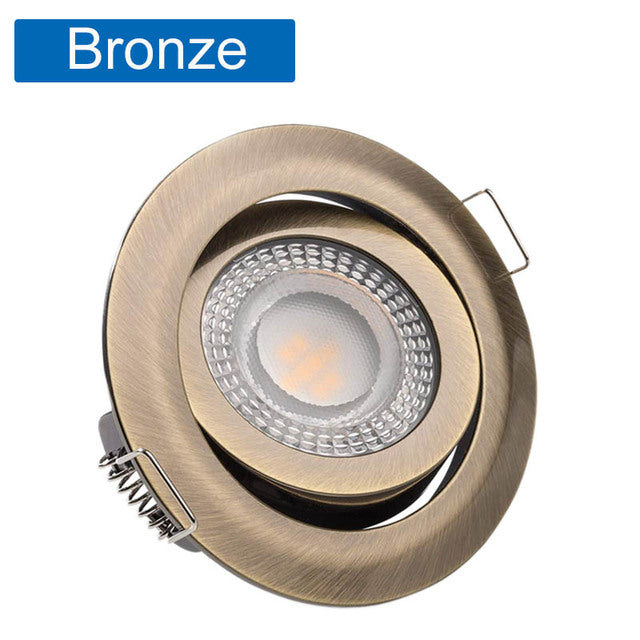 LED Downlight Ceiling Lamp Round Recessed Living Room Indoor Home Spotlight 5W 7W Light Warm Cold White Ultra Thin AC85-265V