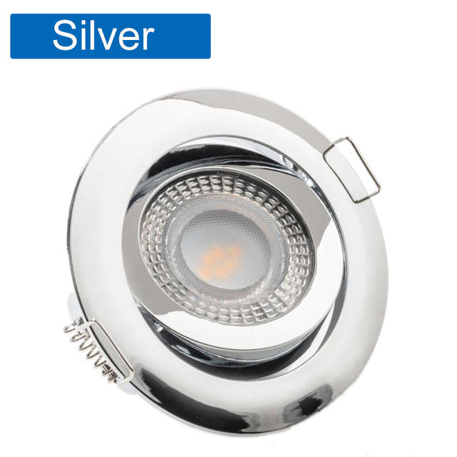 LED Downlight Ceiling Lamp Round Recessed Living Room Indoor Home Spotlight 5W 7W Light Warm Cold White Ultra Thin AC85-265V