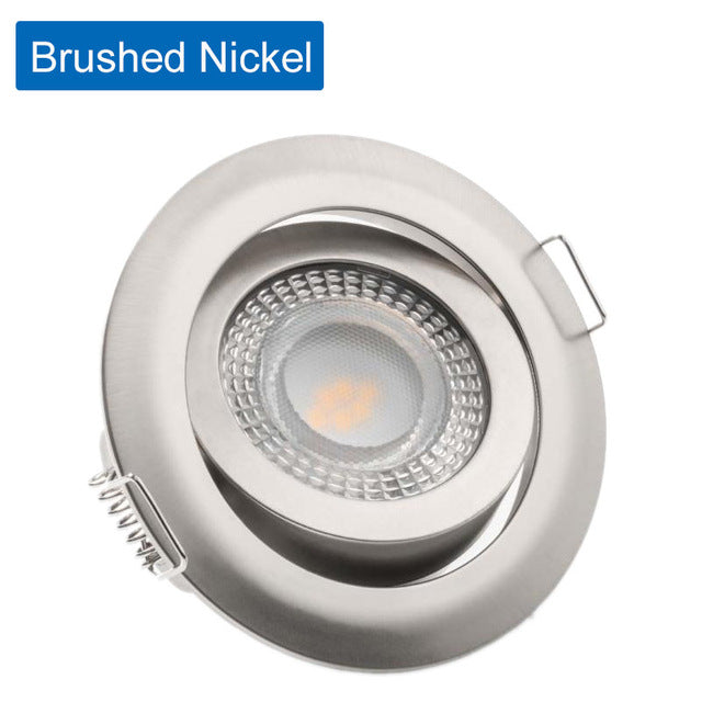 LED Downlight Ceiling Lamp Round Recessed Living Room Indoor Home Spotlight 5W 7W Light Warm Cold White Ultra Thin AC85-265V