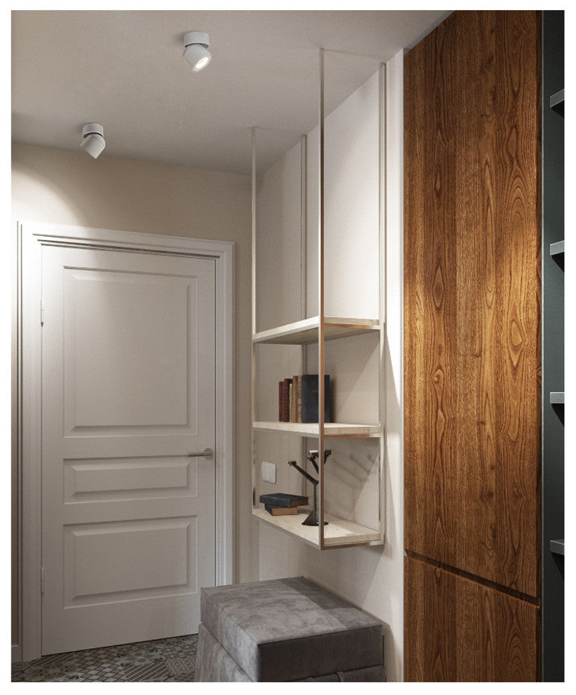 Surface Mounted Adjustable LED Downlights 10W 15W COB Recessed Ceiling Lamps Spot Light for Home Clothing Shoes Shop Stores 1pcs