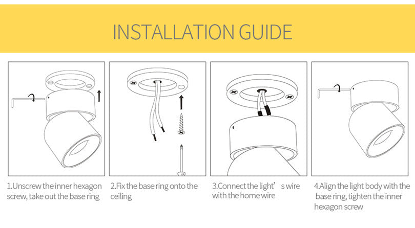 Surface Mounted Adjustable LED Downlights 10W 15W COB Recessed Ceiling Lamps Spot Light for Home Clothing Shoes Shop Stores 1pcs