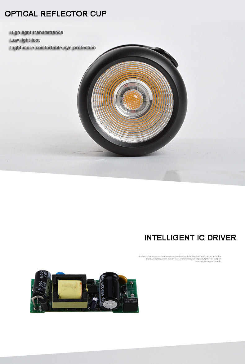 LED Downlights Surface Mounted Downlight LED Lighting Spot light 10pcs/lot Ceiling Lamp COB 5W 7W 12W 15W 20W Angle-adjustable