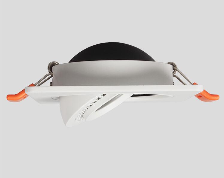 LED Downlights Square led lighting Lamp 3W 5W 7W COB Led downlights Warm/Cool White AC85-265V led lighting Lamp