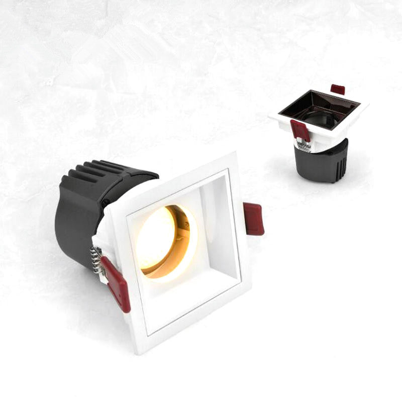 LED COB Ceiling Downlight 7W 10W 15W square LED Spot light AC85-265V For Home Lighting