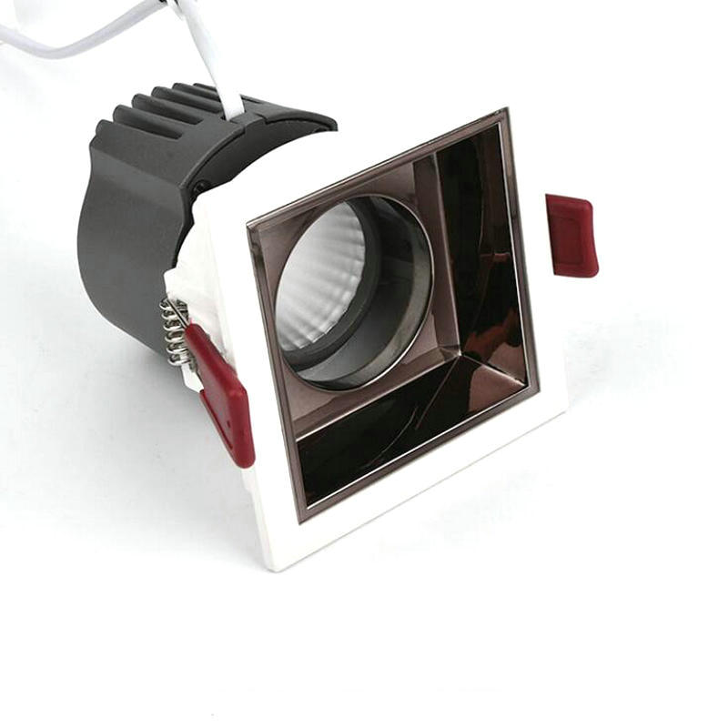 LED COB Ceiling Downlight 7W 10W 15W square LED Spot light AC85-265V For Home Lighting