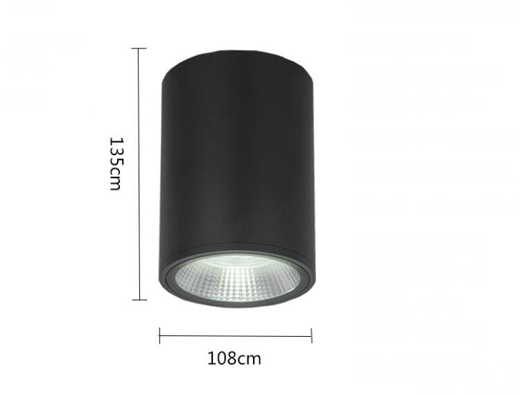 IP65 waterproof COB 15W Ceiling lamps 10PCS/lot LED Downlights Warm white/cold white AC85-265V