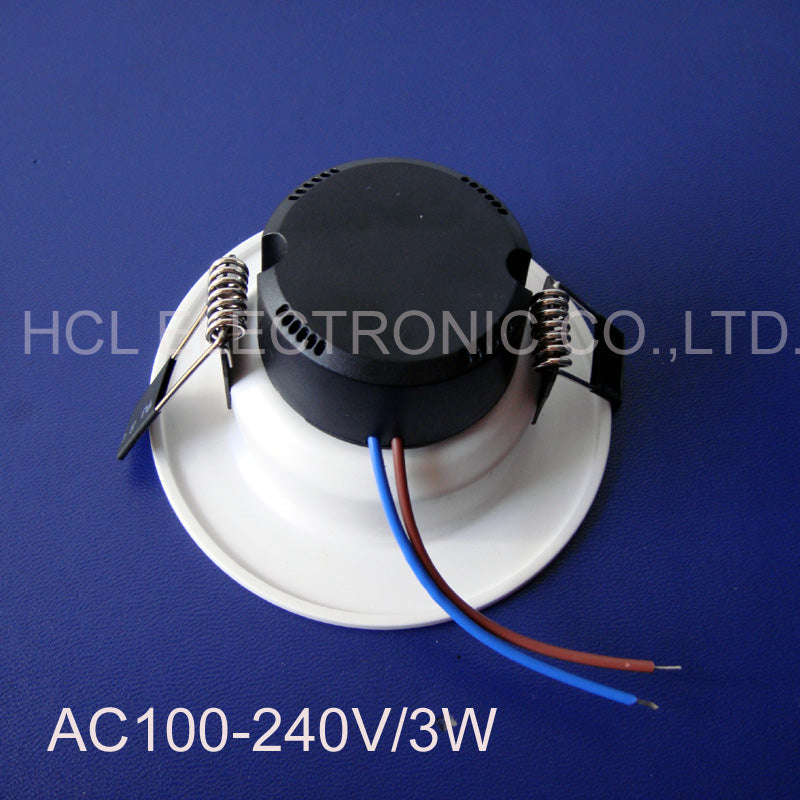 High quality LED 3w ceiling lamp led Downlight, high power led ceiling light 10pcs/lot LED Spotlight