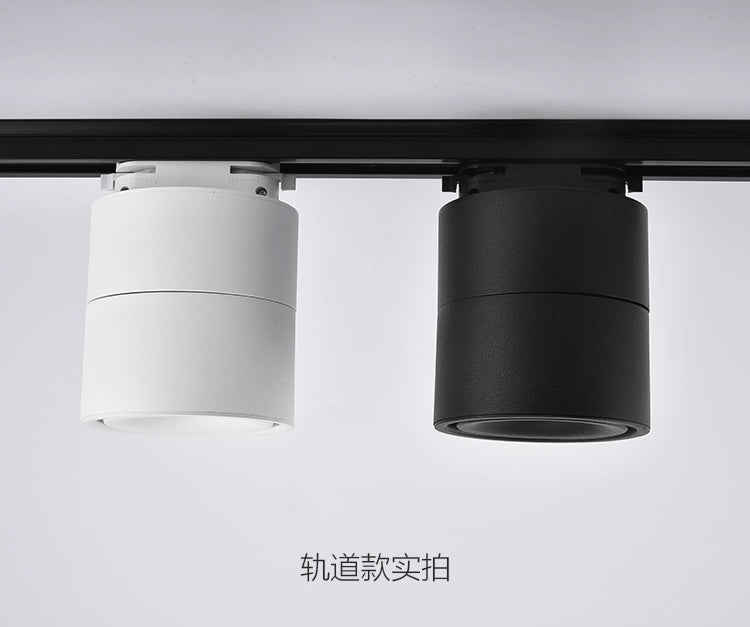 LED downlights Surface Mounted 10W 15W 20W COB Ceiling Spotlight 360 degree Rotation Ceiling Downlight White AC85-265V