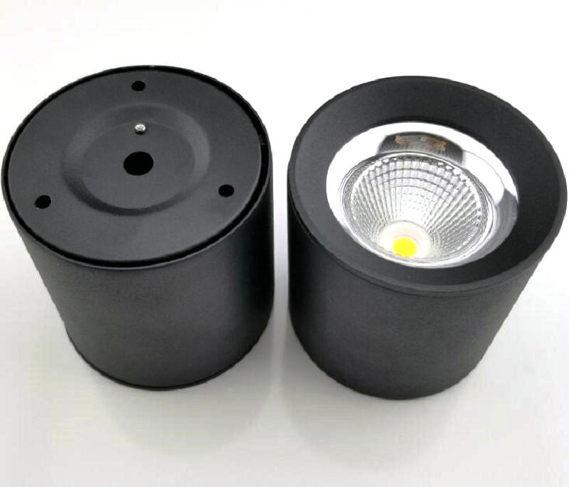 LED Panel Light Surface Mounted leds 12W 15W 20W Square/Round Downlight ceiling down AC110V-240V lampada lamp