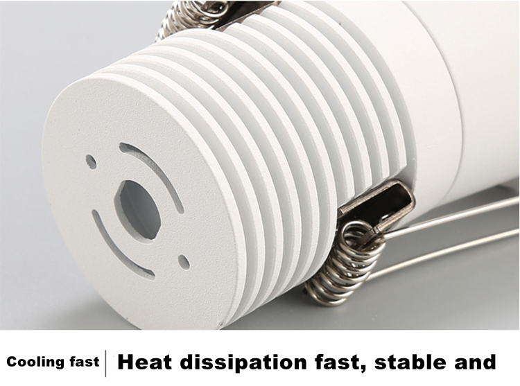 Circular Anti Glare Dimmable LED Downlights 5W 10W Ceiling Spot Lights Warm Cold White Background Lamps Indoor Light