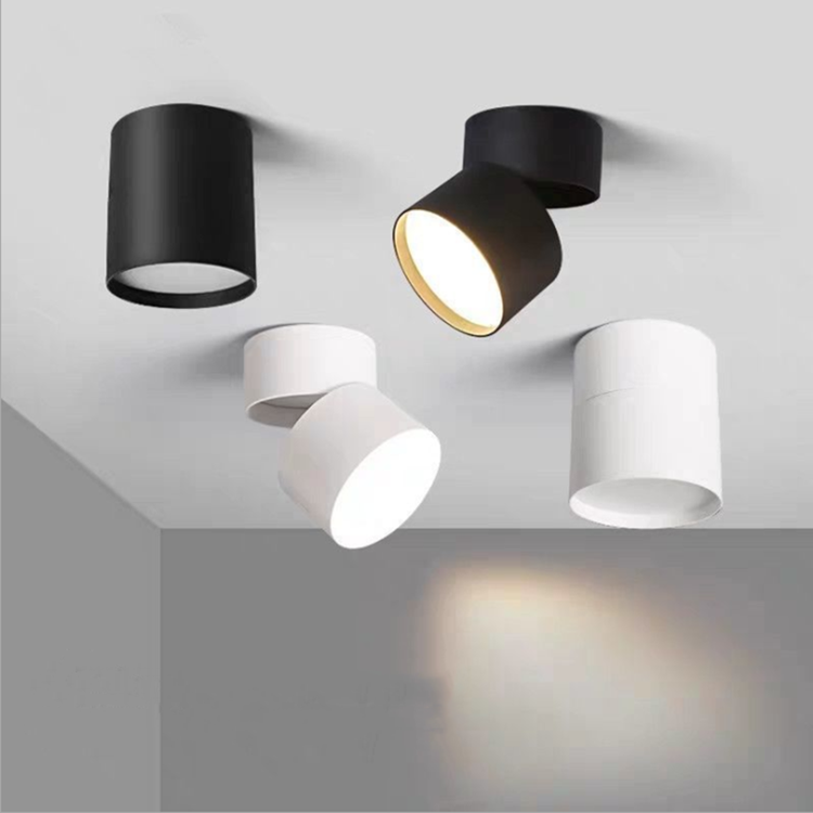 LED Downlight 20W 15W 10W Style Anti-glare Dimmable Surface Mounted Rotating Epistar Spot Light Ceiling Lamp