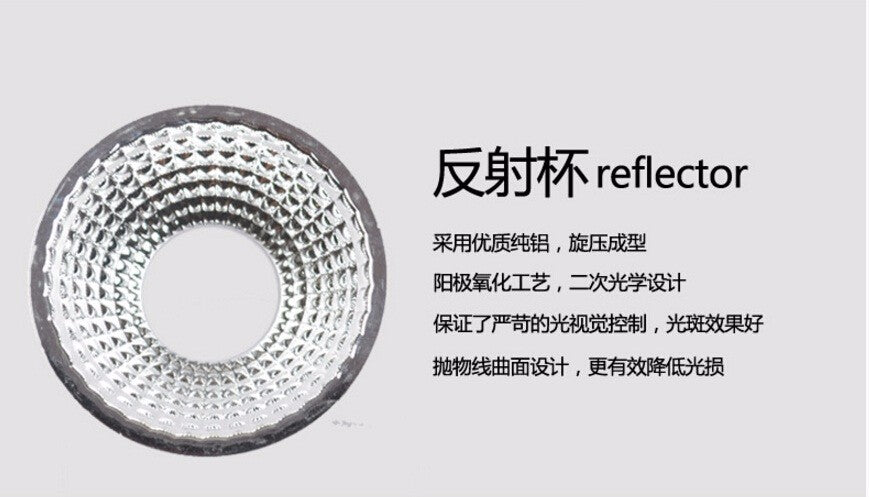 Led Recessed Downlight Led Cabinet Lighting COB 10W Adjustable Dimmable Warm Cold White AC 85-265V